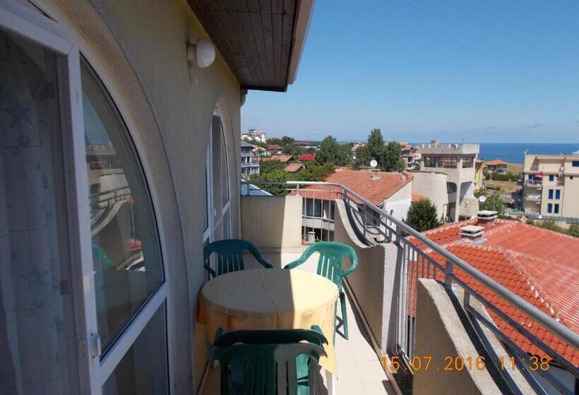 침실 1개 바다 전망 아파트, Family Hotel Atlas