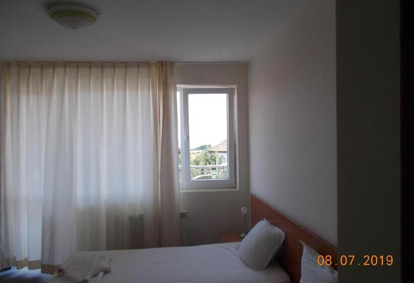 스탠다드 룸 측면 바다 전망, Family Hotel Atlas