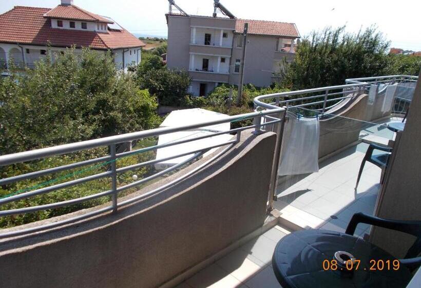 스탠다드 룸 측면 바다 전망, Family Hotel Atlas