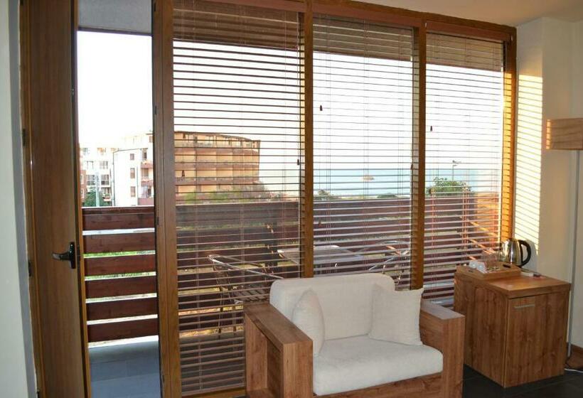 Standardzimmer mit Meerblick & Balkon, Design Hotel Logatero