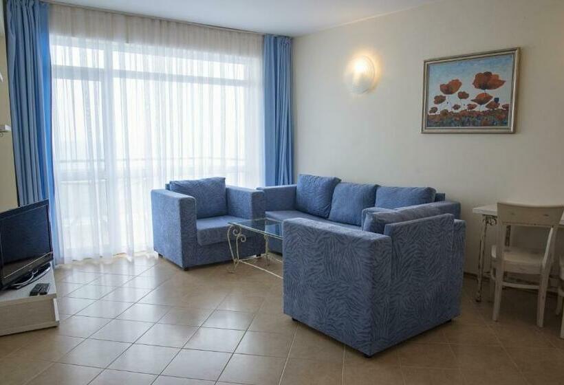 침실1개 아파트 발코니 바다 전망, Royal Bay Resort   All Inclusive And Free Beach Accsess