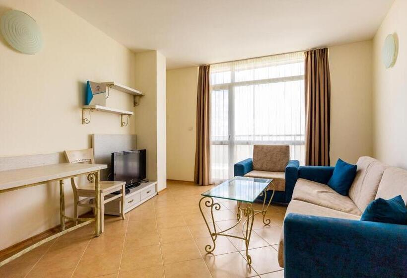 침실1개 아파트 발코니 바다 전망, Royal Bay Resort   All Inclusive And Free Beach Accsess