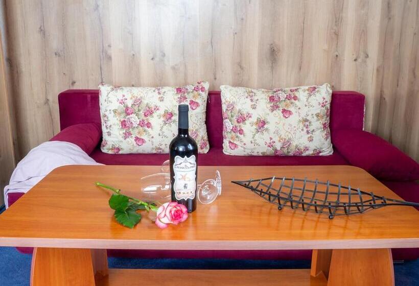 شقة غرفة نوم واحدة مزودة بشُرفة, Petar And Pavel Hotel & Relax Center