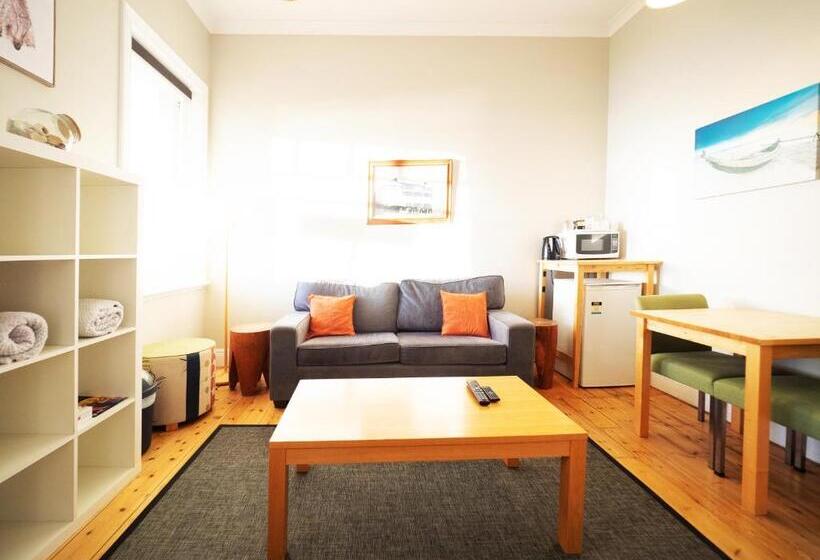 带大床的标准间, Yha Port Elliot Beach House