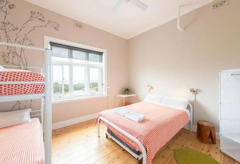 バス共有のスタンダードルーム, Yha Port Elliot Beach House