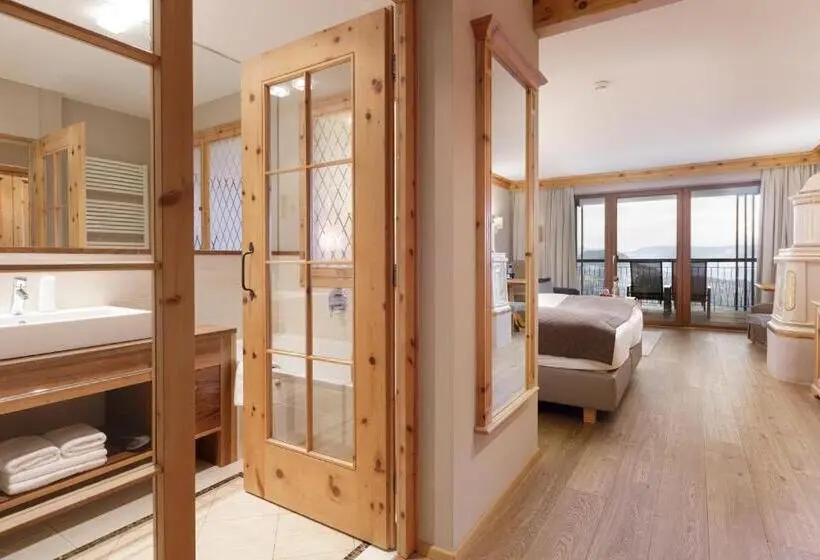 Standard-huone Terassi, Chalet Mirabell