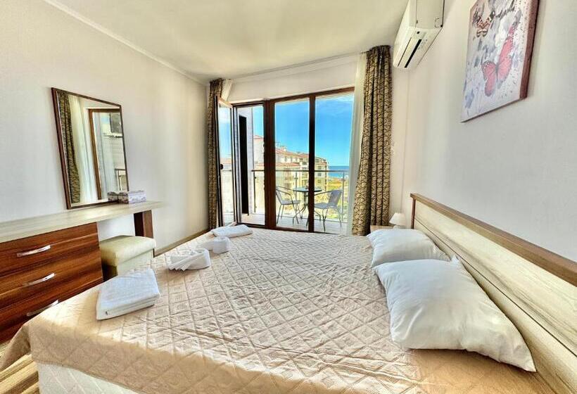 海の見える1ベッドルームアパートメント, Sunshine Apartment