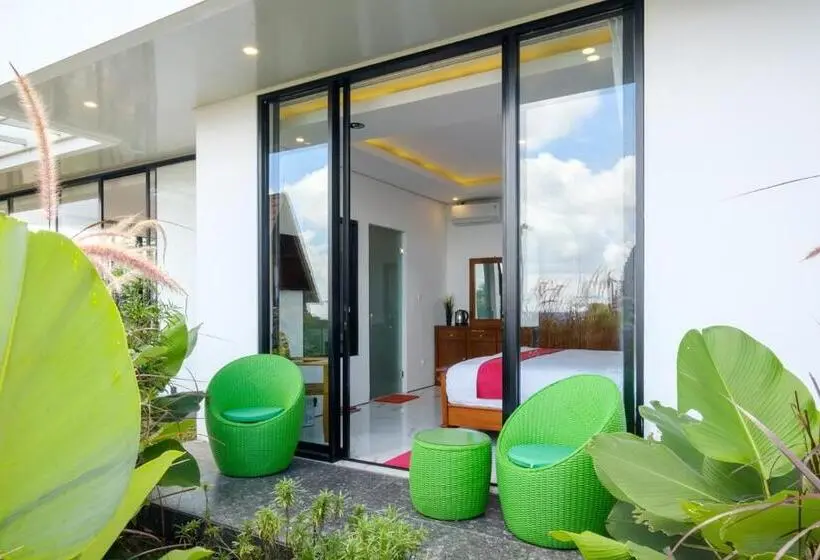 Deluxe-huone, Twospaces Living At Deros Resort & Cafe, Bogor