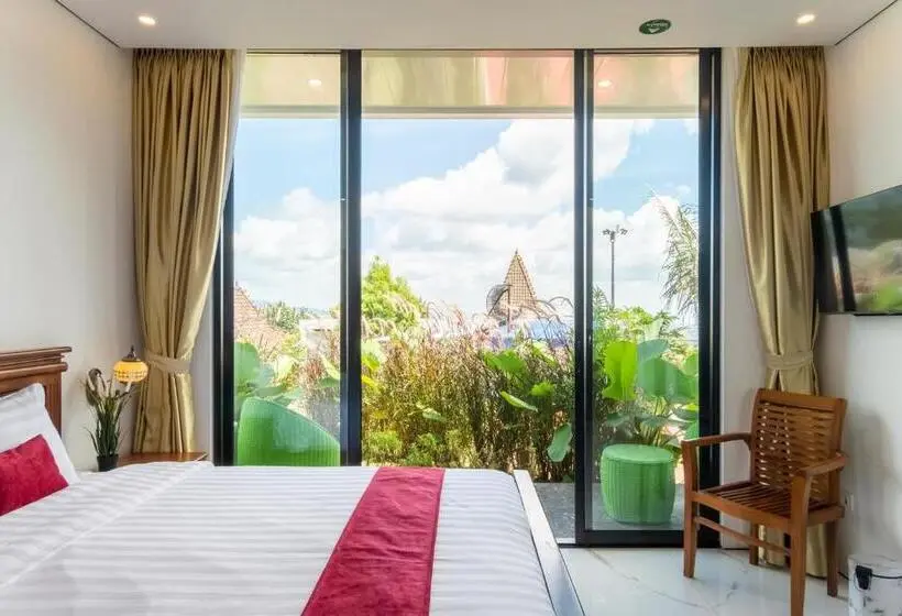 Deluxe-huone, Twospaces Living At Deros Resort & Cafe, Bogor