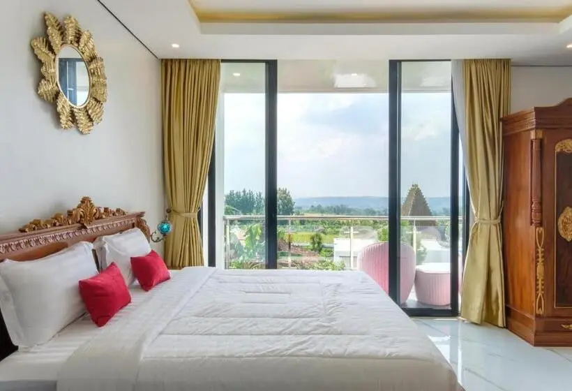 Perhesviitti, Twospaces Living At Deros Resort & Cafe, Bogor