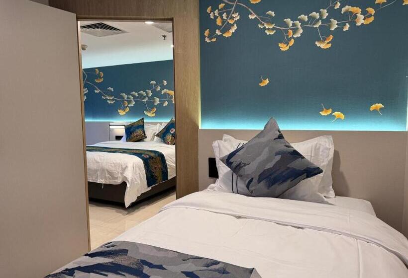 Family Suite, Yixuan Yasi Apartment Free Shuttle During The Canton Fari