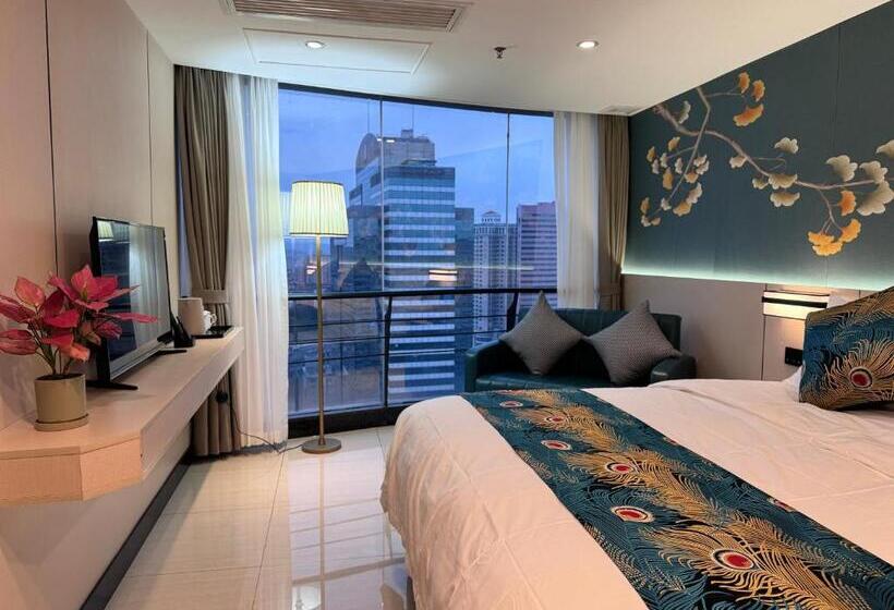 Family Suite, Yixuan Yasi Apartment Free Shuttle During The Canton Fari