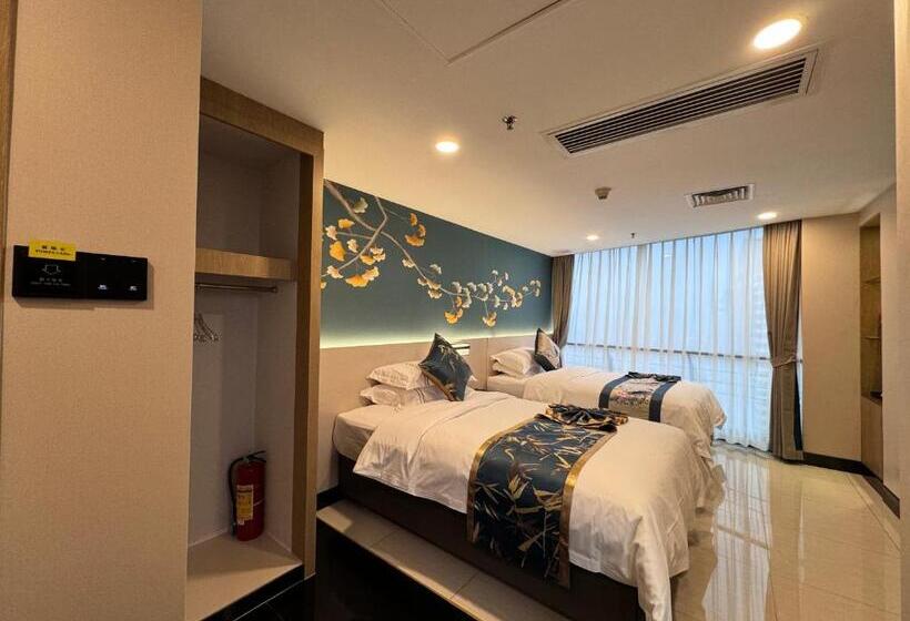 Номер Стандарт, Yixuan Yasi Apartment Free Shuttle During The Canton Fari