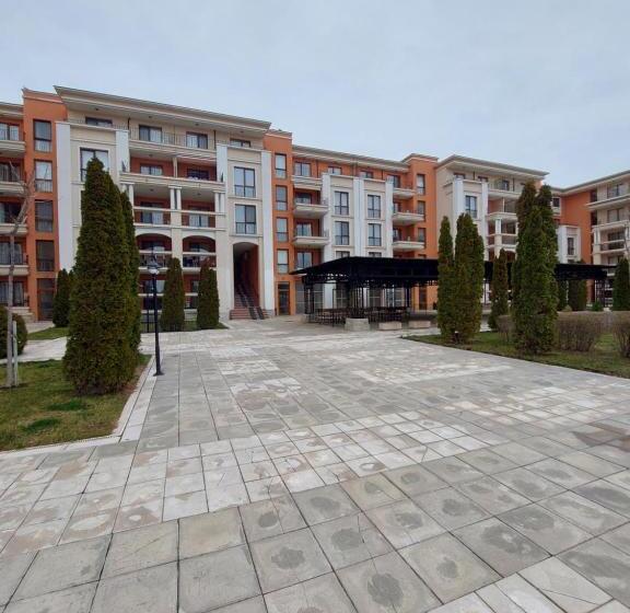 شقة غرفة واحدة مزودة بتراس, Fort Noks Prestige Beach Aparthotel, Sveti Vlas