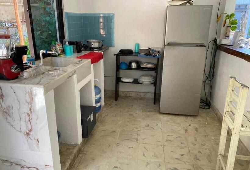 چادر با خدمات رفاهی استاندارد, Aventura Maya Hostal Y Camping Holbox