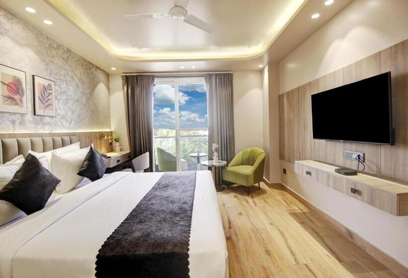Habitació Deluxe amb Balcó, Saltstayz Sage   Near Golf Course Road