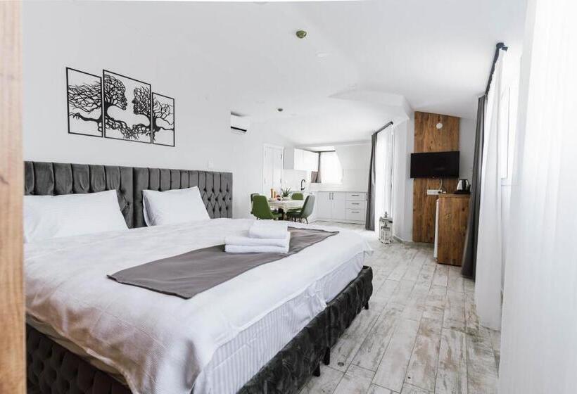 דירה בת חדר שינה 1 עם מרפסת, Lux Apart At Terrace