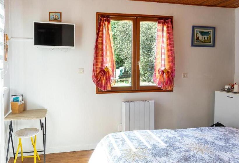 スタンダードルーム, Chambre Sous Les Mimosas 2kms Plage