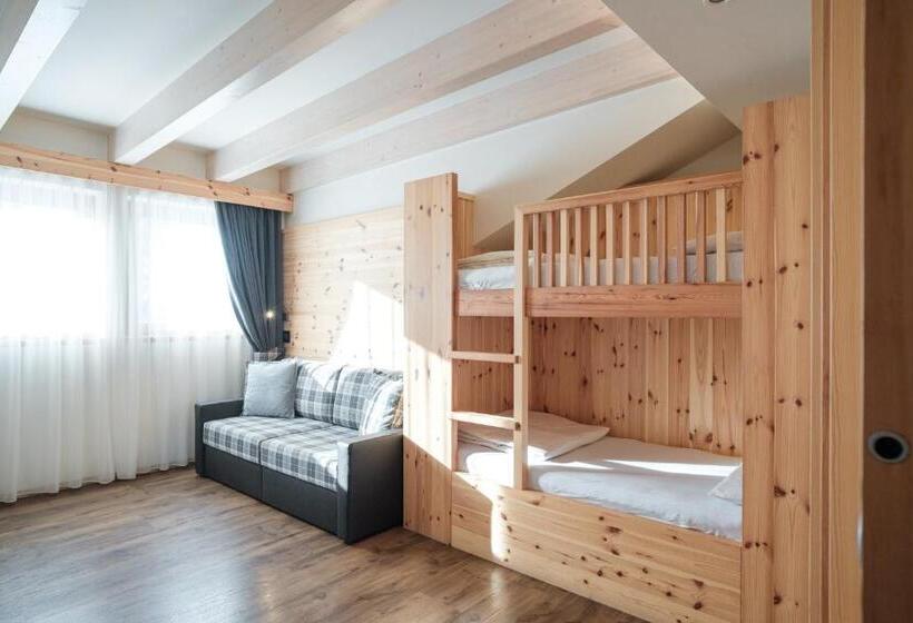 Pokój Rodzinny Deluxe, Piccola Baita