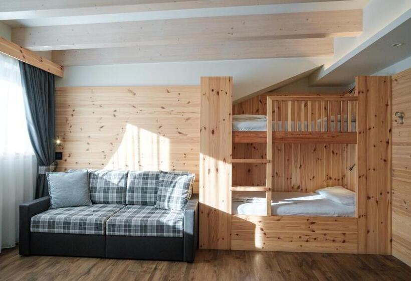 Pokój Rodzinny Deluxe, Piccola Baita