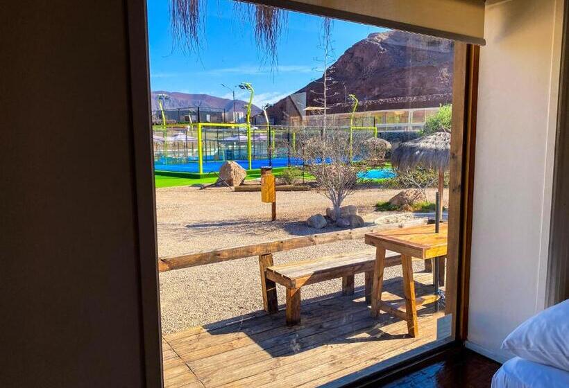 带1个卧室带花园景观的公寓, Cabañas Caleta Hueso