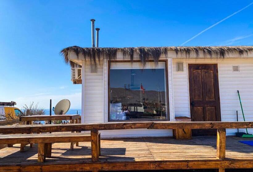 带1个卧室带花园景观的公寓, Cabañas Caleta Hueso