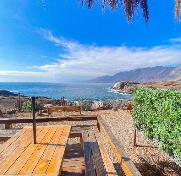 带1个卧室的带海景的公寓, Cabañas Caleta Hueso