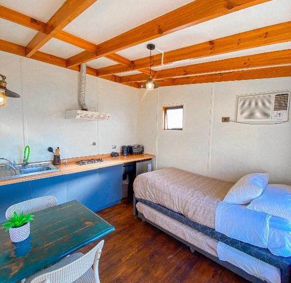 Апартаменты 1 Спальня Вид на Море, Cabañas Caleta Hueso