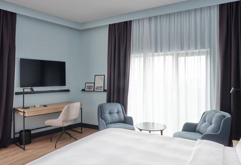 Interiört Standardrum, Radisson Hotel Graz