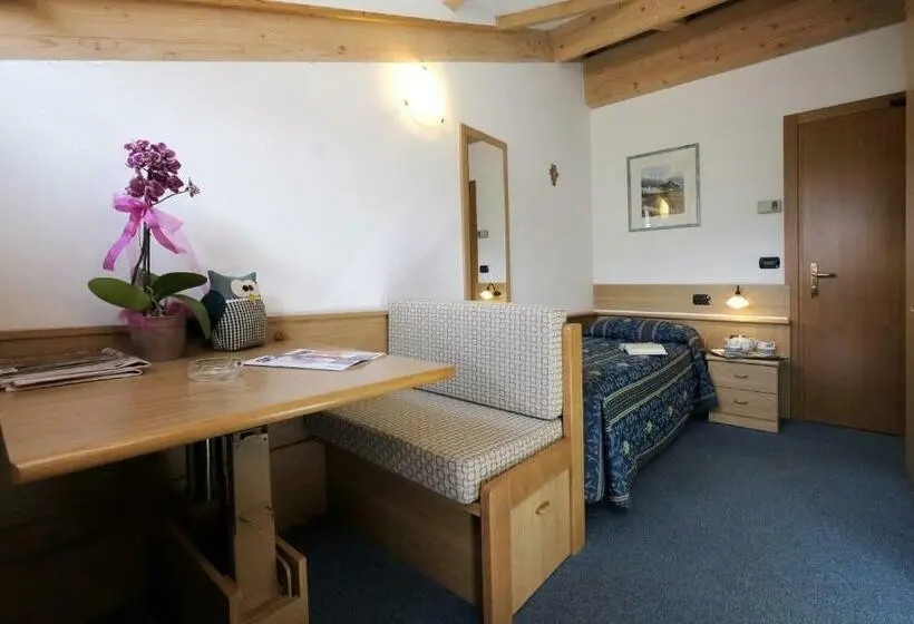 Standard Yhden Hengen Huone, Albergo Antico