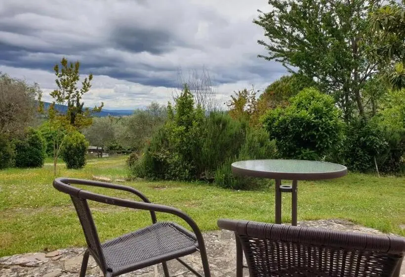 Huoneisto 1 Makuuhuone Puutarhanäkymä, Casa Lucia In Chianti