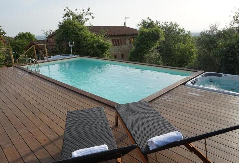 דירת חדר נוף לגינה, Casa Lucia In Chianti