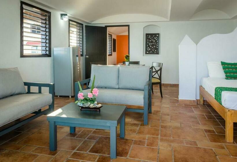 带海景的标准房, Caleta Tankah