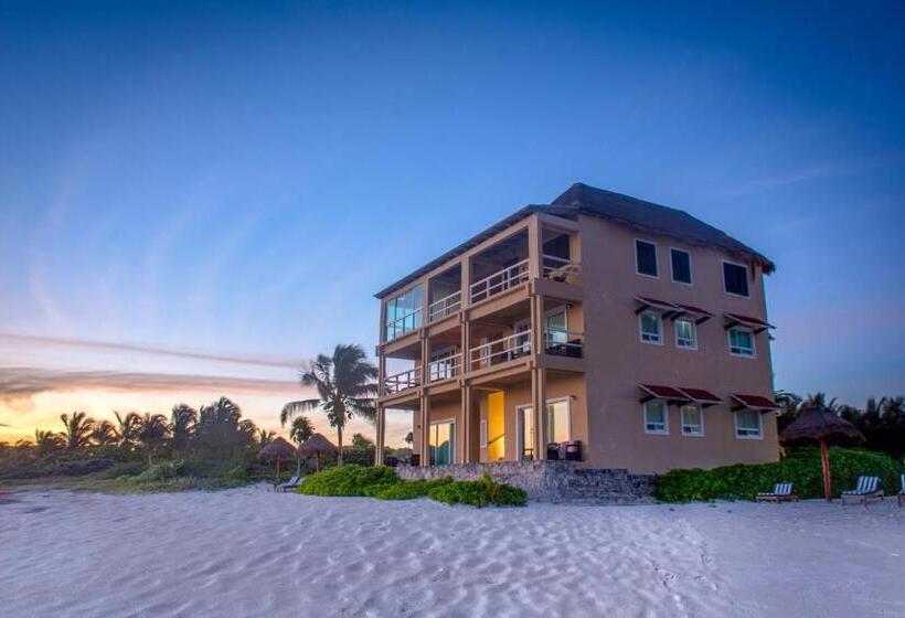 带1个卧室和海景的别墅, Caleta Tankah