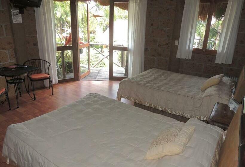 带2个双人床的标准工作室, La Aldea Hotel & Spa