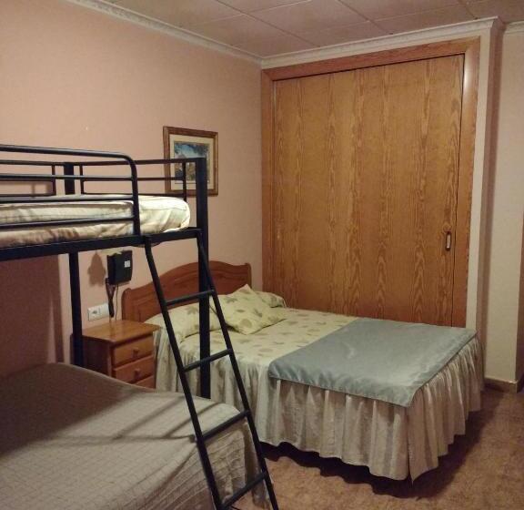 חדר משפחתי נוף להרים, Mesón El Castillo