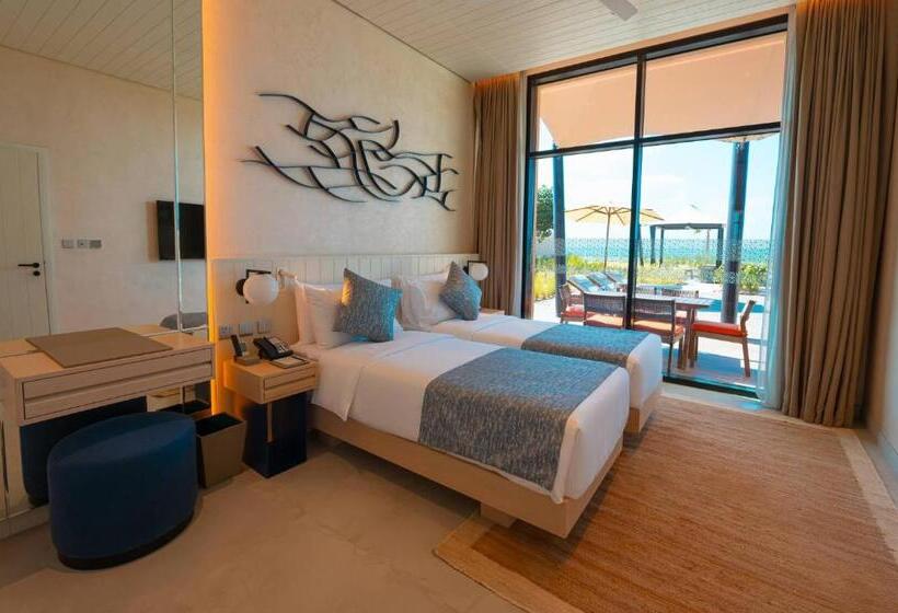 فيلا غرفتين نوم مطلة على البحر, Bab Al Nojoum - Hudayriyat Villas