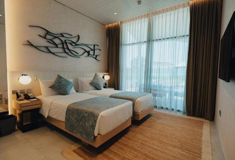 فيلا غرفتين نوم مطلة على البحر, Bab Al Nojoum - Hudayriyat Villas