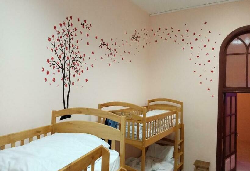 تختخواب در اتاق مشترک, Dja Hostel