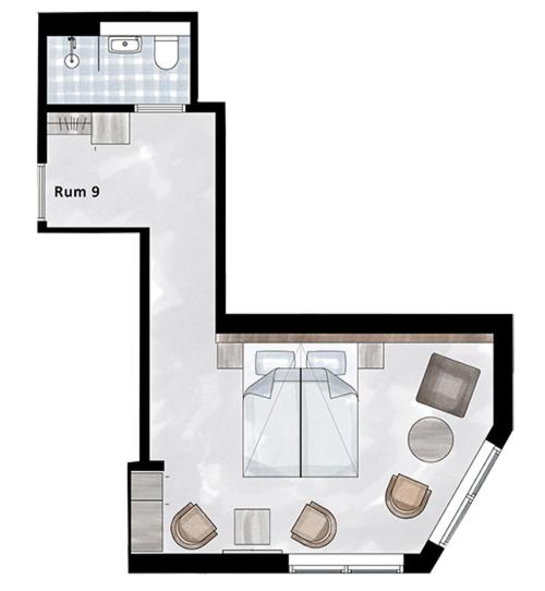 Номер Стандарт Трехместный, Mezzo