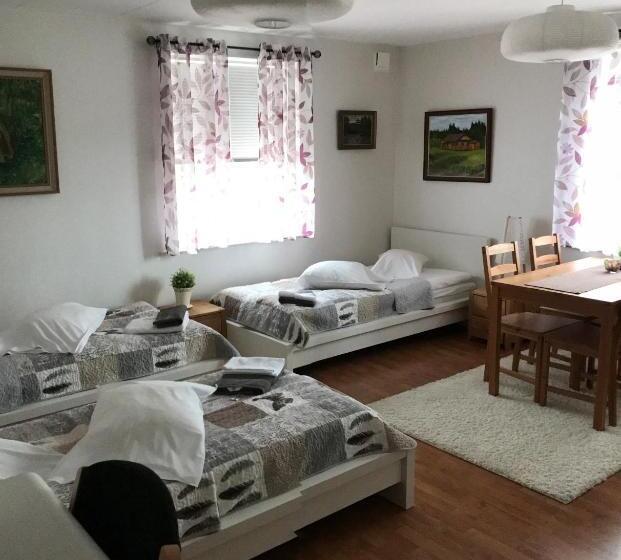 Номер Стандарт Четырехместный Совместный Санузел, Hedemora Logi