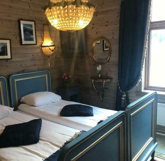 غرفة قياسية حمام مشترك, Eidfjord Gjestgiveri