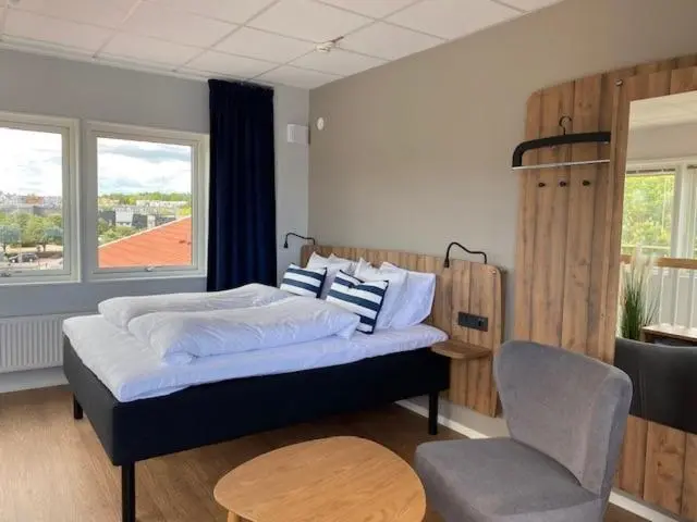 Standard-huone Parveke, Badholmen Restaurang & Hotell