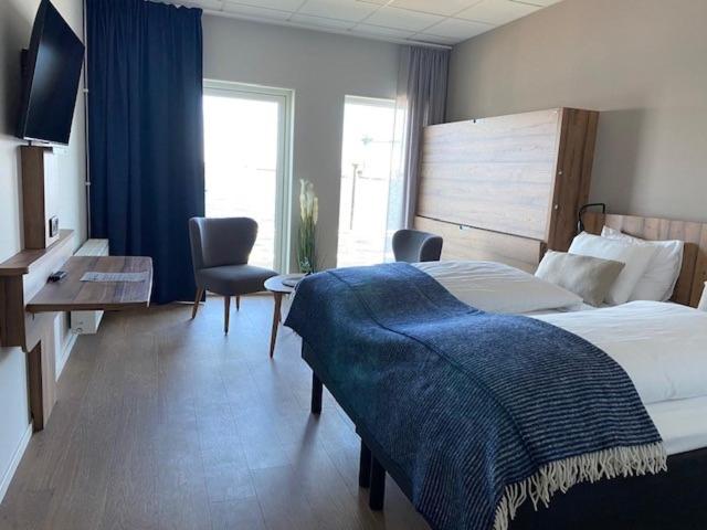 غرفة عائلية مطلّة علي البحر, Badholmen Restaurang & Hotell