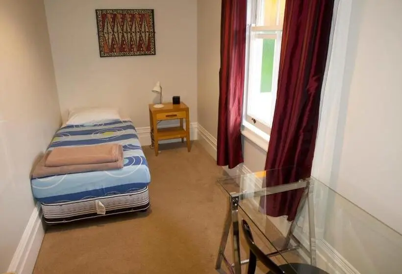 اتاق استاندارد یک تخته با سرویس بهداشتی مشترک, Verandahs Parkside Lodge