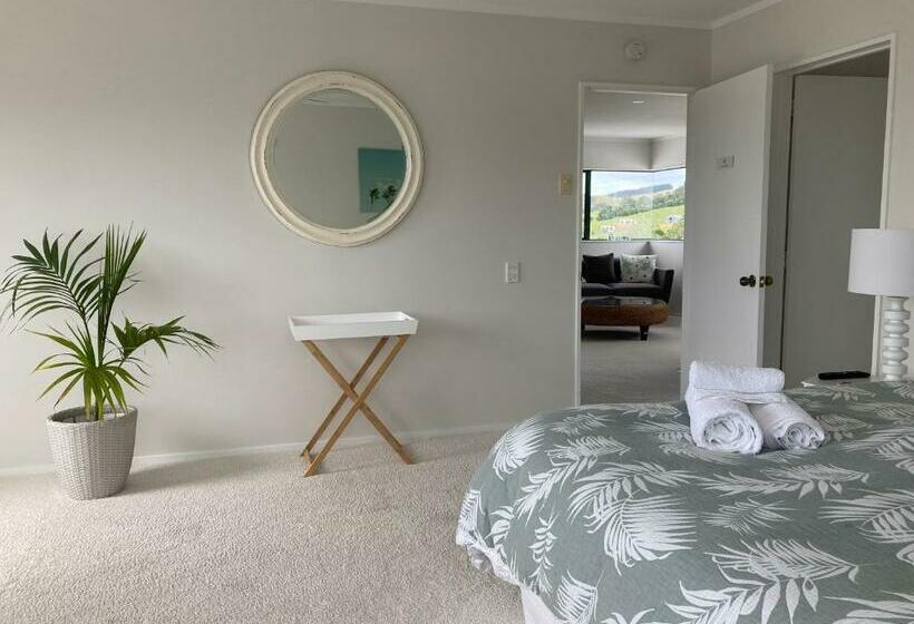 חדר סטנדרט נוף לגינה, Hahei Bed And Breakfast