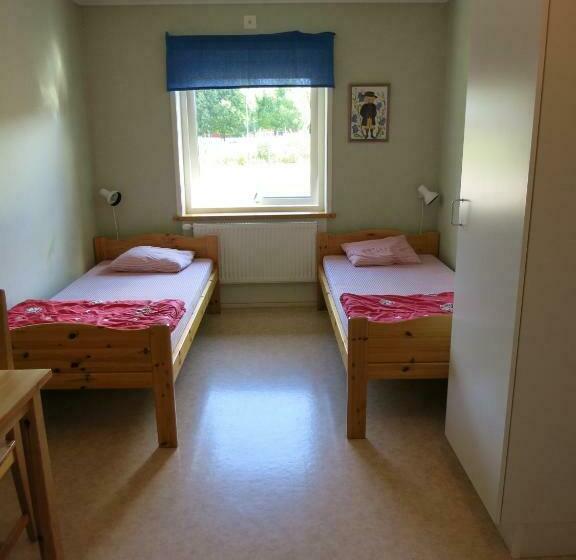 스탠다드 룸 공동 욕실, Stf Orsa Hostel