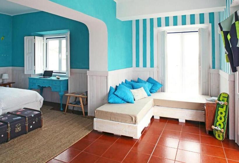 اتاق سوپریور با چشمانداز دریا, Chill In Ericeira Surf House