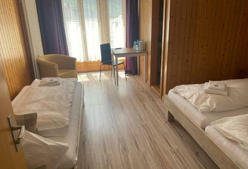 חדר סטנדרט לשלושה, Hasli Lodge