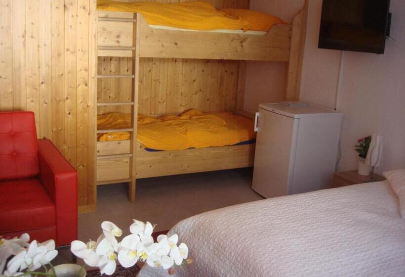 חדר פרמיום לארבעה, Hasli Lodge